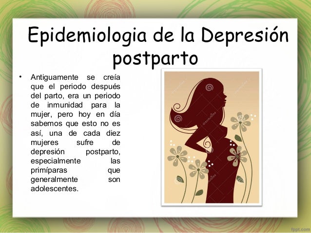 ¿Que es la depresión post parto? ¿Que es la depresión post parto?