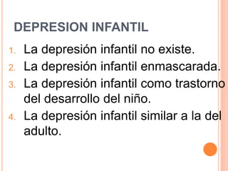 Depresion en psiquiatria