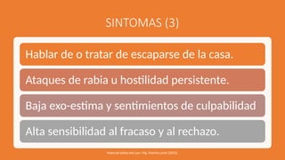 Api Rabia U DEPRESION INFANTIL y su diagnostico diferencial | PPTX