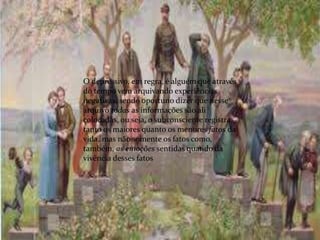 O depressivo, em regra, é alguém que através
do tempo vem arquivando experiências
negativas, sendo oportuno dizer que nesse
arquivo todas as informações são ali
colocadas, ou seja, o subconsciente registra
tanto os maiores quanto os menores fatos da
vida, mas não somente os fatos como,
também, as emoções sentidas quando da
vivência desses fatos
 
