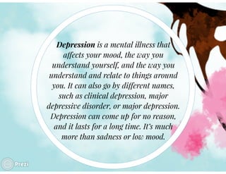 Depression prezi | PDF