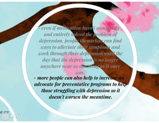 Depression prezi | PDF