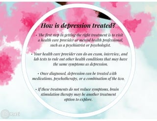 Depression prezi | PDF