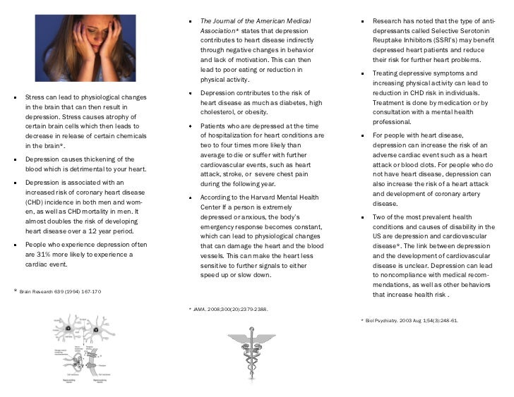 depression brochure
