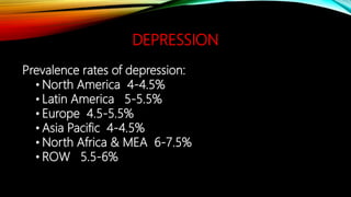 Depression & Anti-depressants | PPTX