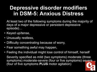 Introduction to Depressive Disorders in Children and Adolescents | PPTX