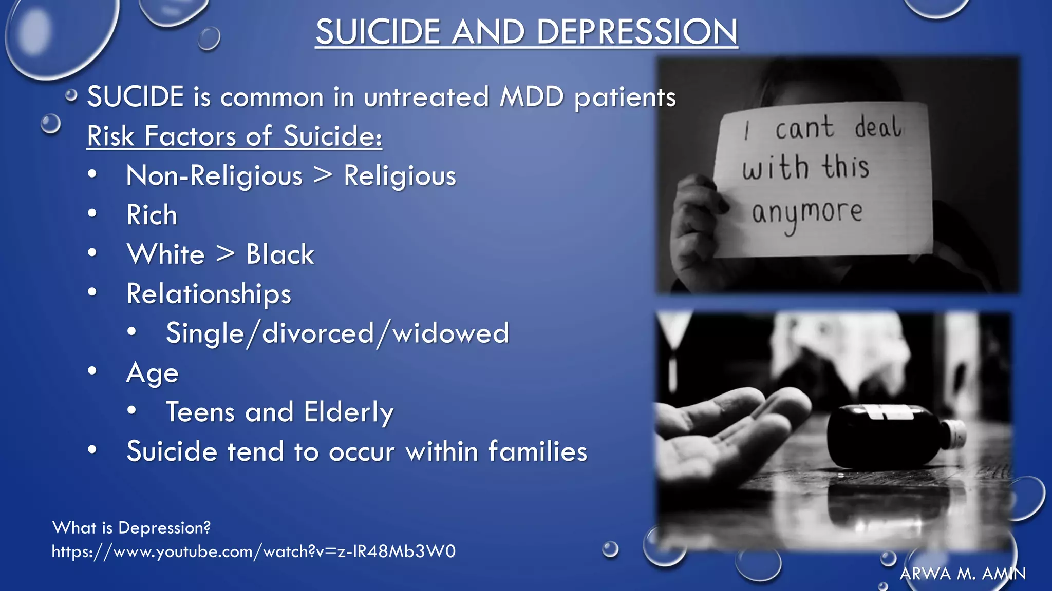 Untreated Depression Risks Major Depressive Disorder (MDD) | PDF