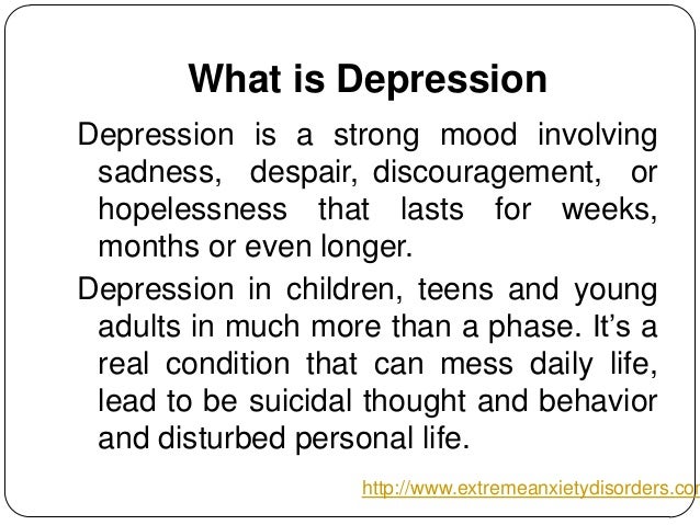 Depression help guide for teenagers