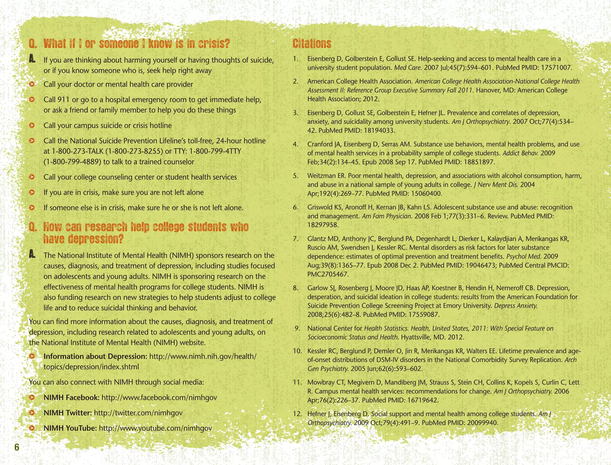 Depression in College Students | PDF