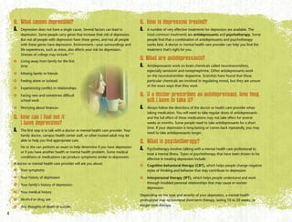 Depression in College Students | PDF