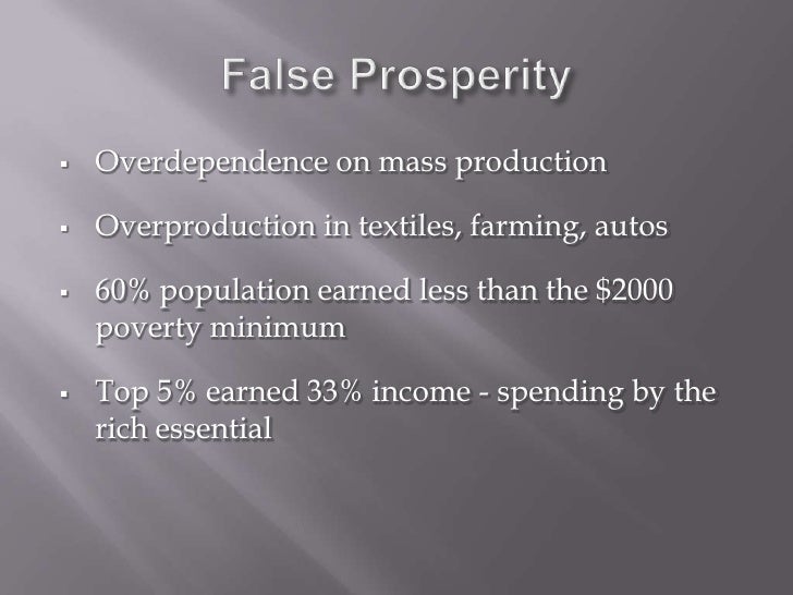 The Great Depression: Causes and Effects
Great Depression Causes And Effects