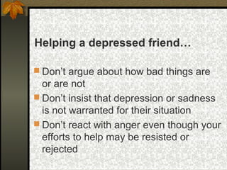 Depression powerpoint | PPT