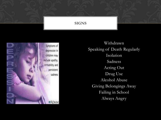 depression-suicide-ppt-ppt