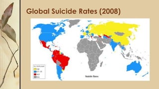 Global Suicide Rates (2008)
 