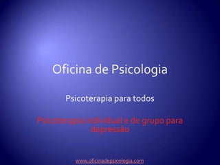 Truques e dicas Tenha uma agenda! Certifique-se que preenche o seu dia com actividade, e dê os parabéns a si próprio pelos objectivos atingidos.Saia de casa, mesmo que não tenha nada para fazer.Recupere hobbies antigos.Entre em contacto com as pessoas de quem gosta.www.oficinadepsicologia.com
