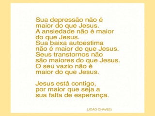 Depressão e tristeza -  setembro amarelo