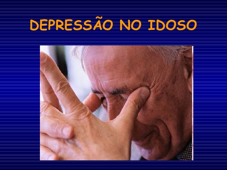 Resultado de imagem para foto sobre depressao em idoso