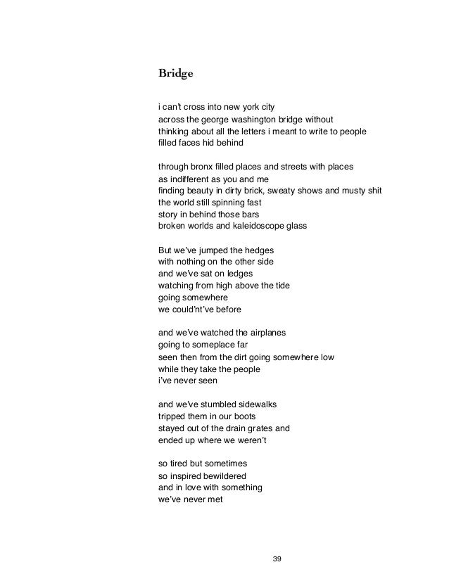 Depth Perception Collected Freeverse Poetry Chapbook