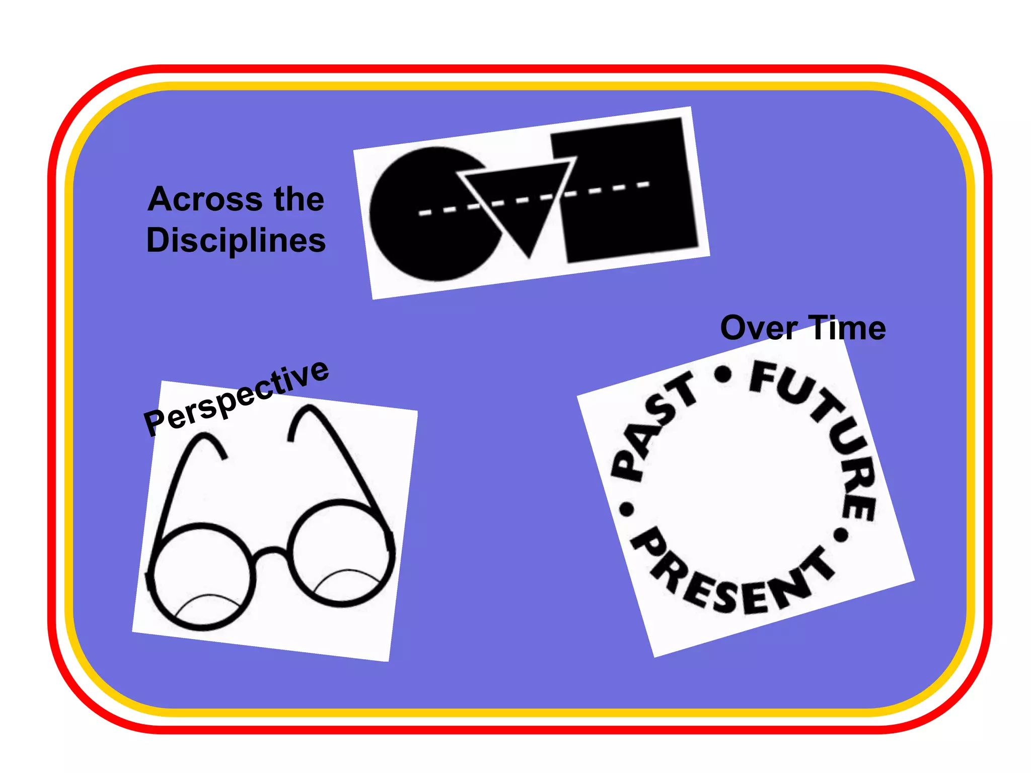Across the
Disciplines
Over Time