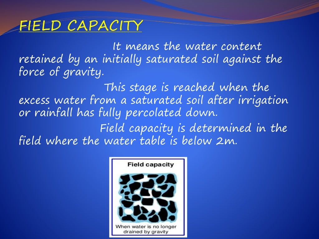 Depth&frequency of irrigation,consumptive use(irrigation management)