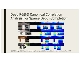 Depth Fusion from RGB and Depth Sensors IV | PDF
