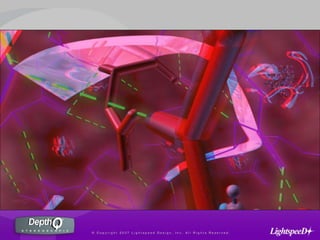 Depth Q Enhanced Anaglyph 3 D Red Cyan Examples | PPT