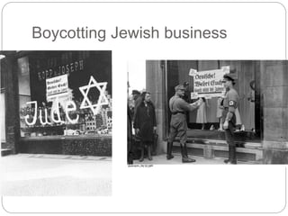 Boycotting Jewish business
 