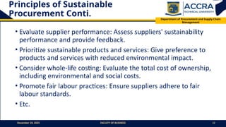 DEPT OF PSCM ppt PUS 213 L4.understanding procurement environment | PPTX