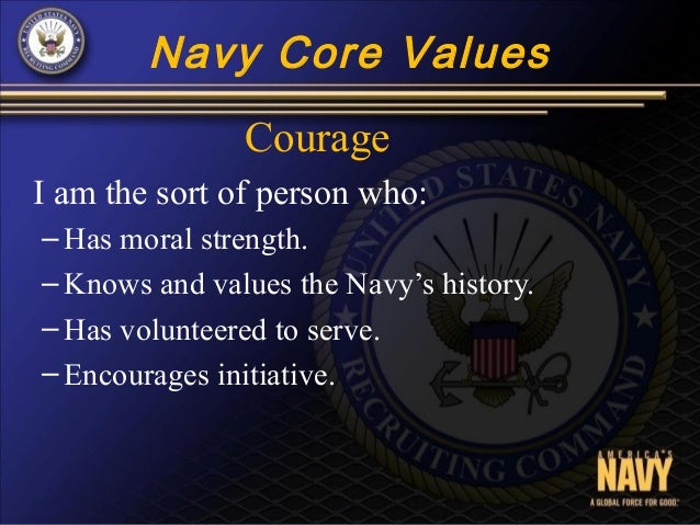 navy core values