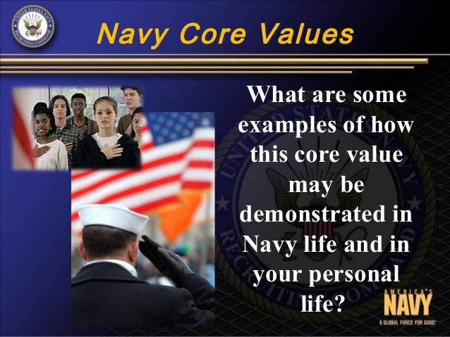 navy core values