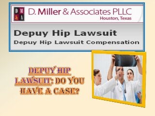 Depuy hip lawsuit