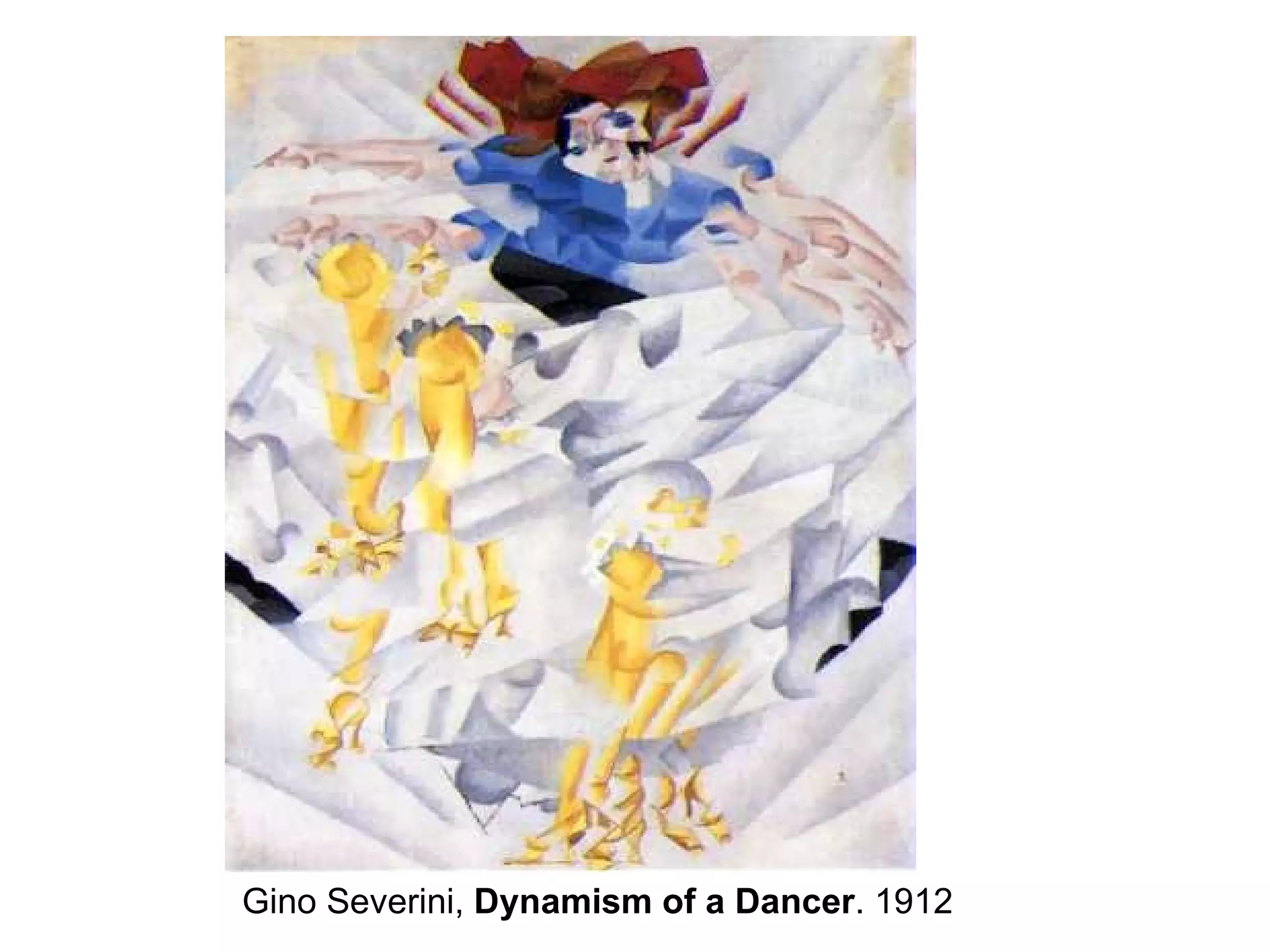Gino Severini,  Dynamism of a Dancer . 1912 