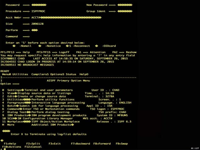 Seminar Hacking The Mainframe Brussels