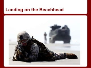 Landing on the Beachhead
 