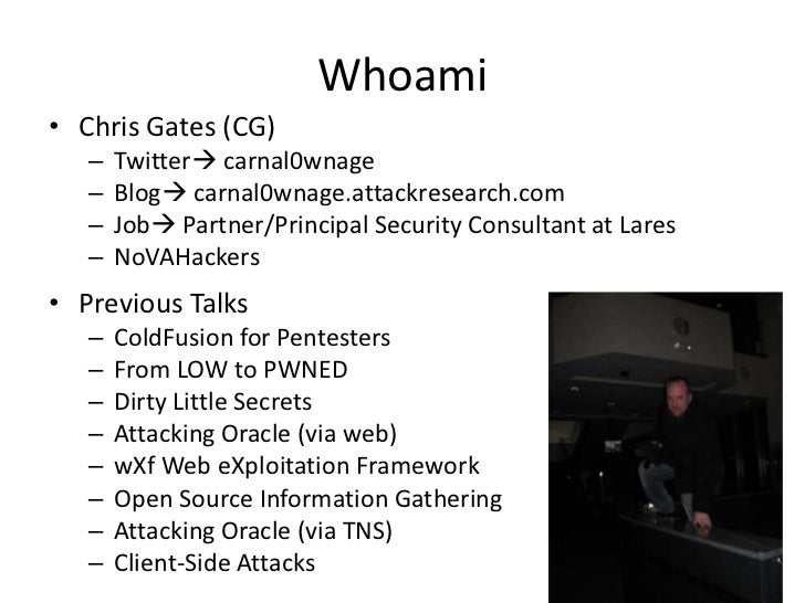 Dirty Little Secrets They Didn't Teach You In Pentest Class v2 Slide 3
