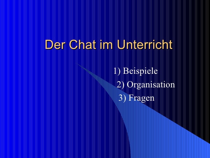 der chat