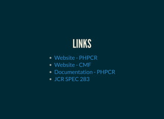 WHEN NOT?
Relational data
Lots of references
 