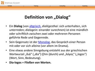 Der dialog | PPTX
