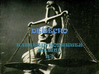 DERECHO KATHERIN RODRIGUEZ MEDINA 11-1 