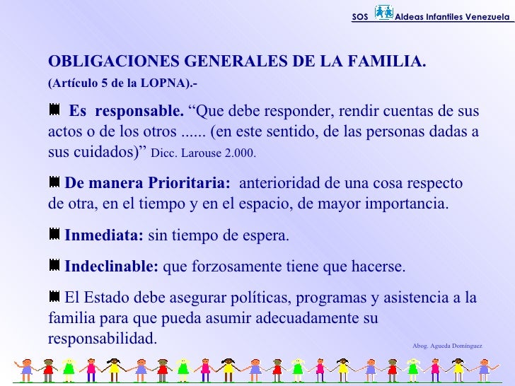 Derecho Del Ni Nio A Tener Una Familia