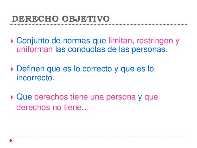 Derecho subjetivoyobjetivo1