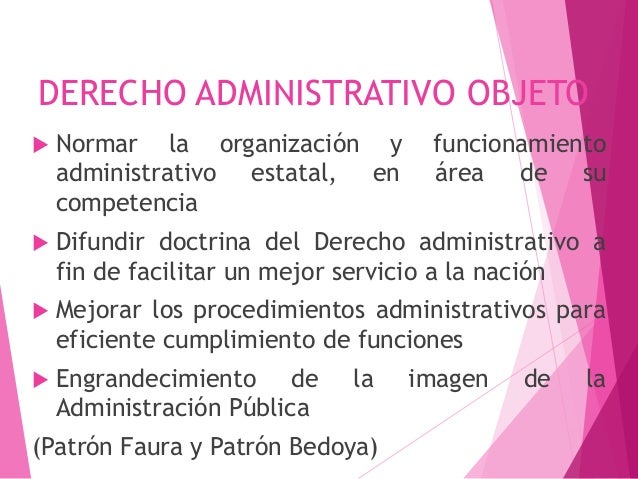 Derecho administrativo