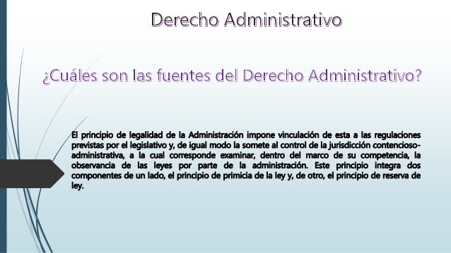 Ejemplos De Derecho Administrativo
