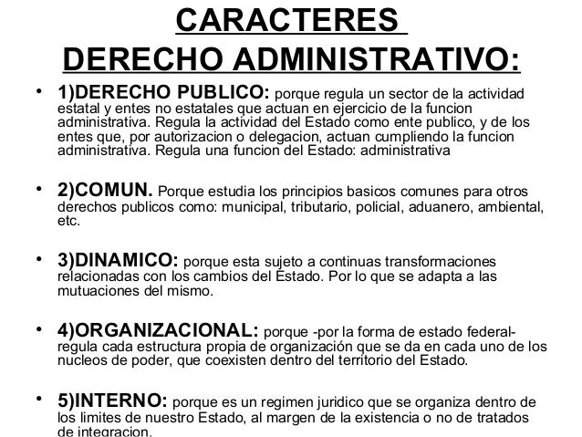 Derecho administrativo 1