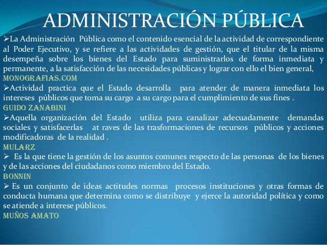 Derecho administrativo administracion publica general Derecho administrativo administracion publica general