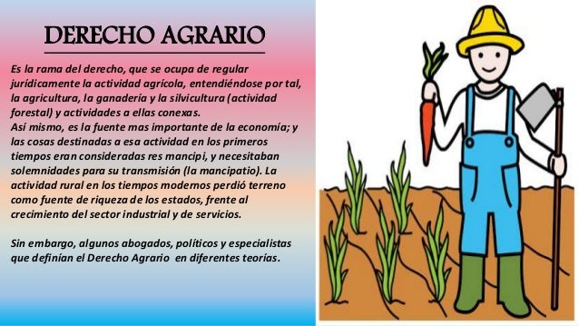 Resultado de imagen para DERECHO AGRARIO