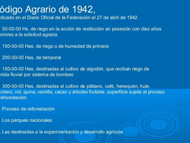 Derecho agrario UNAM