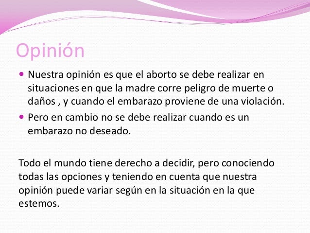 Derecho al aborto