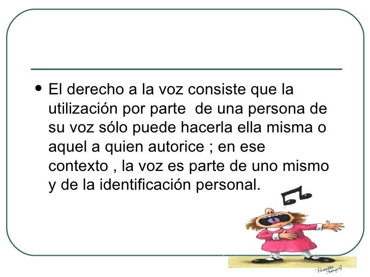 Derecho a la identidad personal