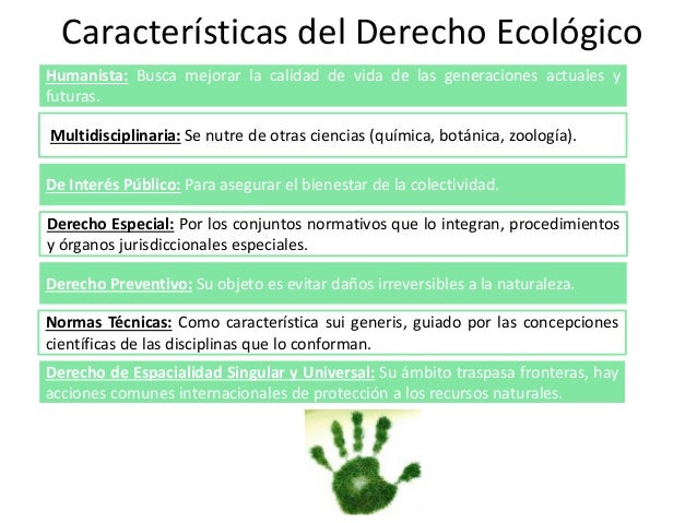 Derecho Ambiental. La Ecología como Fuente del Derecho Ecológico.